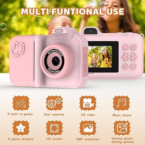 Children Camera Instant Print  - Toys For Kids Video recensione e prezzo