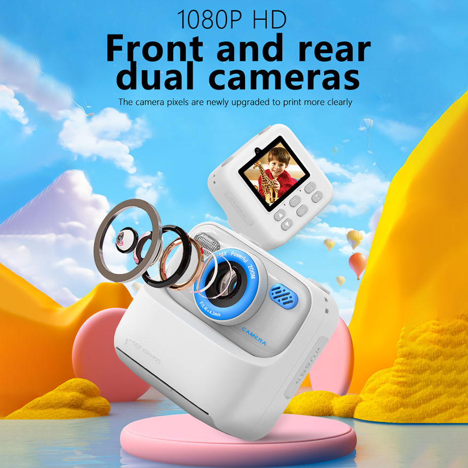 Kids Instant Print Camera 32GB - Toys For Kids Video recensione e prezzo