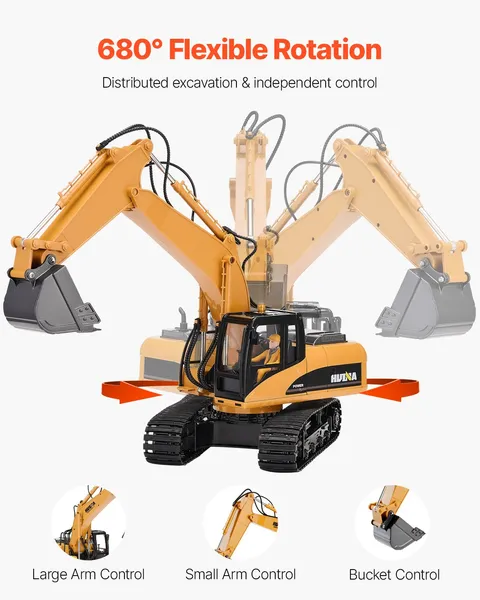Remote Control Excavator Toy 1 - Kids Y Toys recensione e prezzo