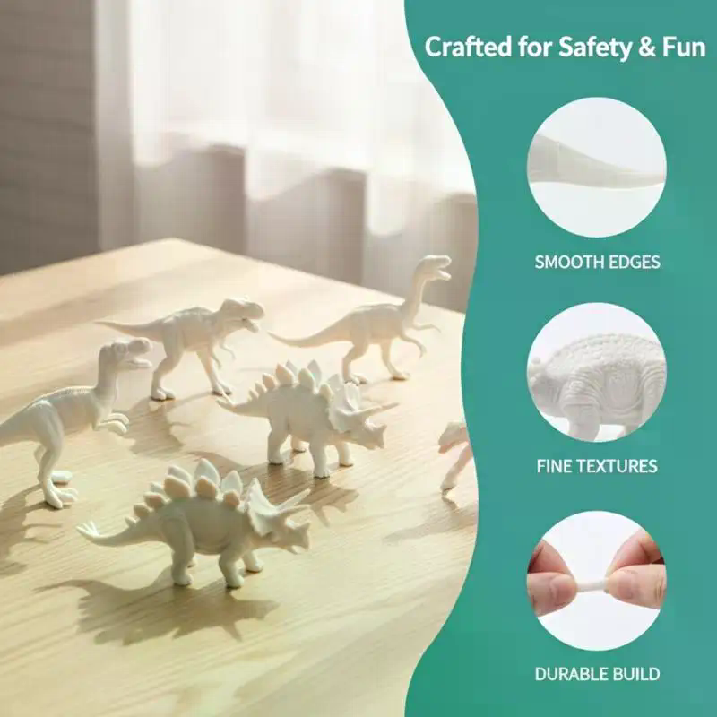 Dinosaur White Embryo Toy Set  - Kid Toys And Craft recensione e prezzo