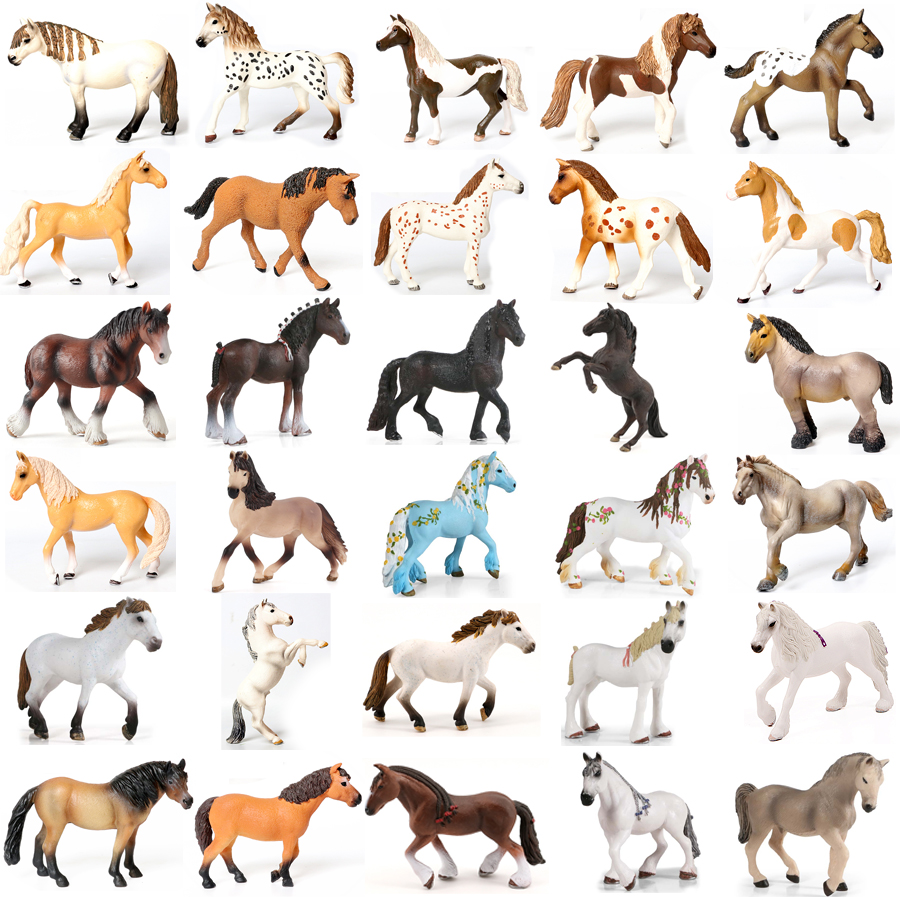 Realistic Horse Model Clydesda - Kids Toys 10 Year Old recensione e prezzo