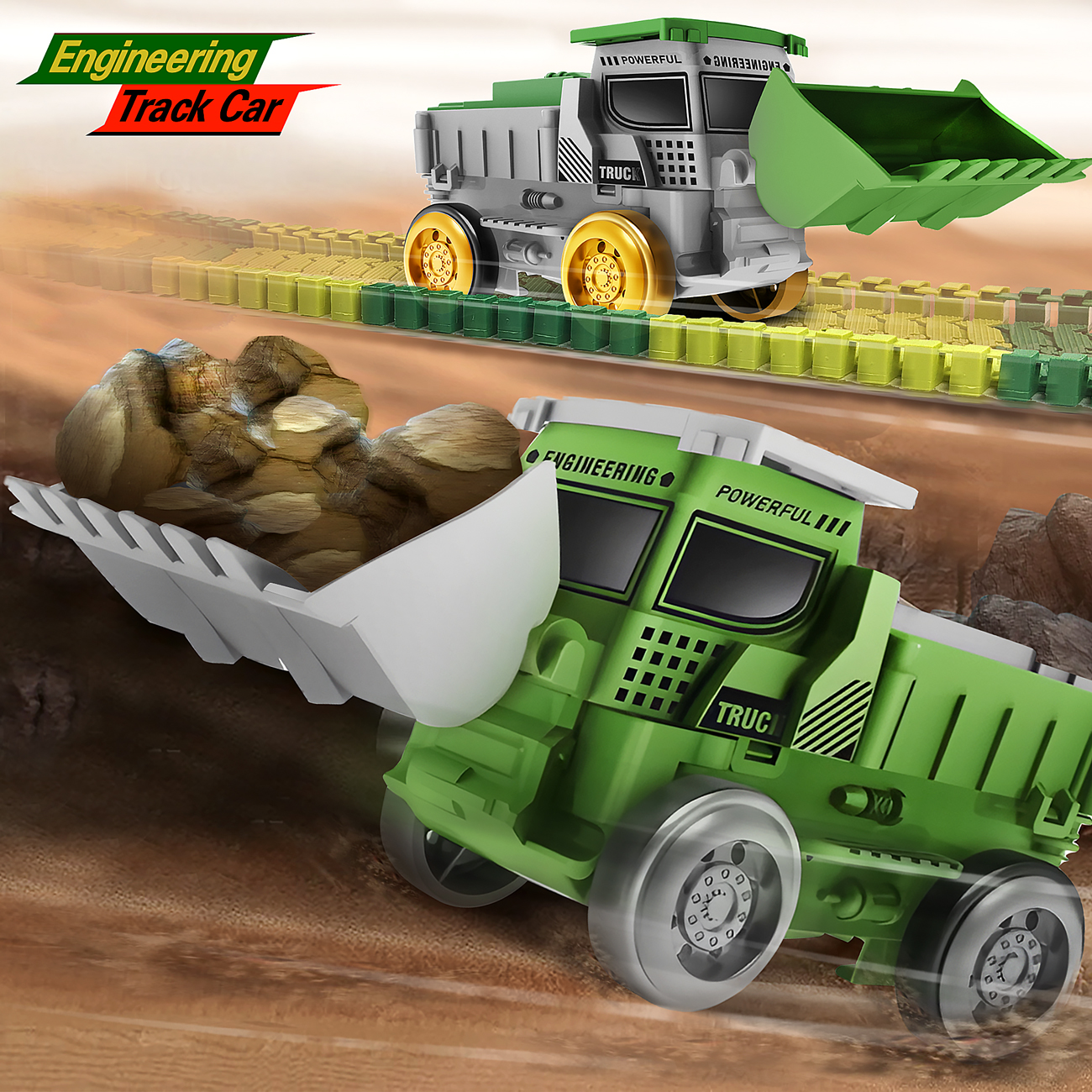 Dinosaur toy race track featur - Kids Toys Electric Car recensione e prezzo