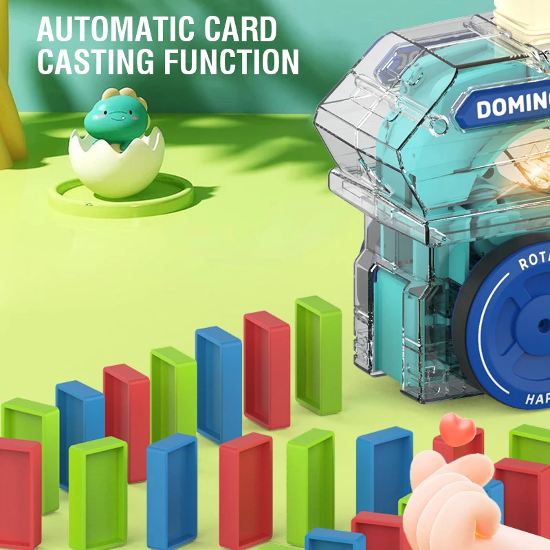 Automatic Laying Domino Train  - Kids Toys Electric Car recensione e prezzo