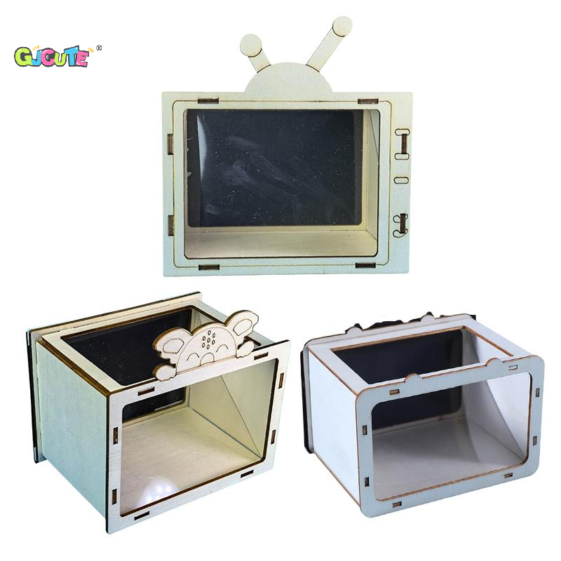 DIY Wooden Holographic Cinema  - Toys For Kids Video recensione e prezzo