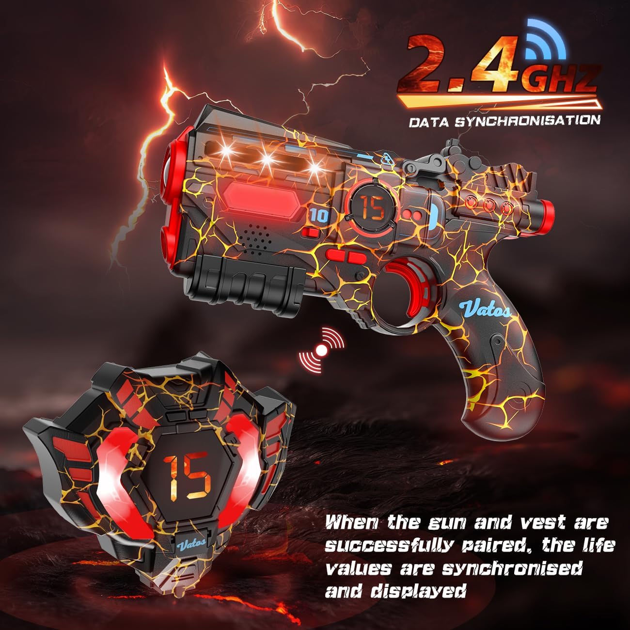 VATOS Kids Christmas Party Gif - Laser Tag Set Kids recensione e prezzo