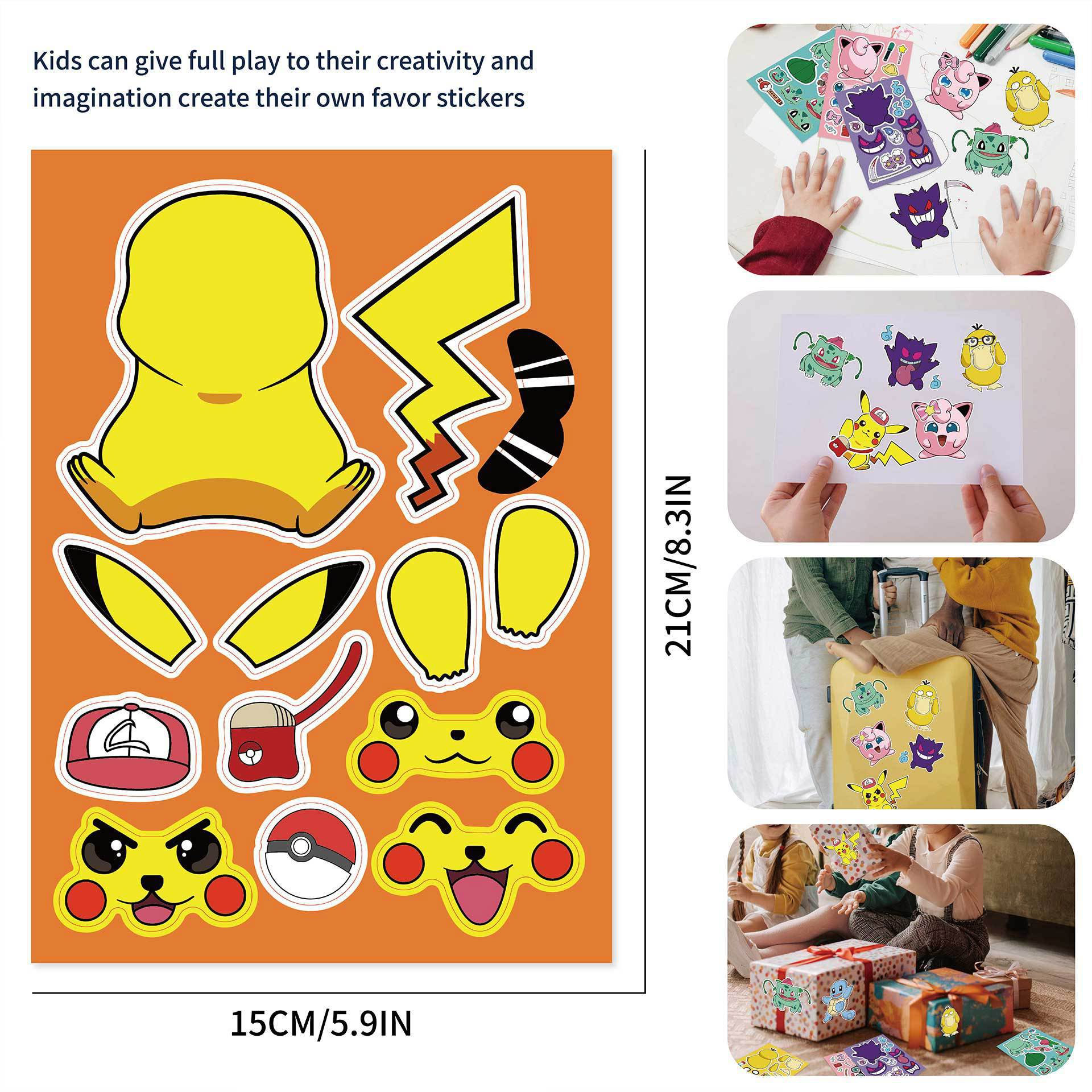 16 Sheets Anime Pokemon Puzzle - Kid Toys And Craft recensione e prezzo