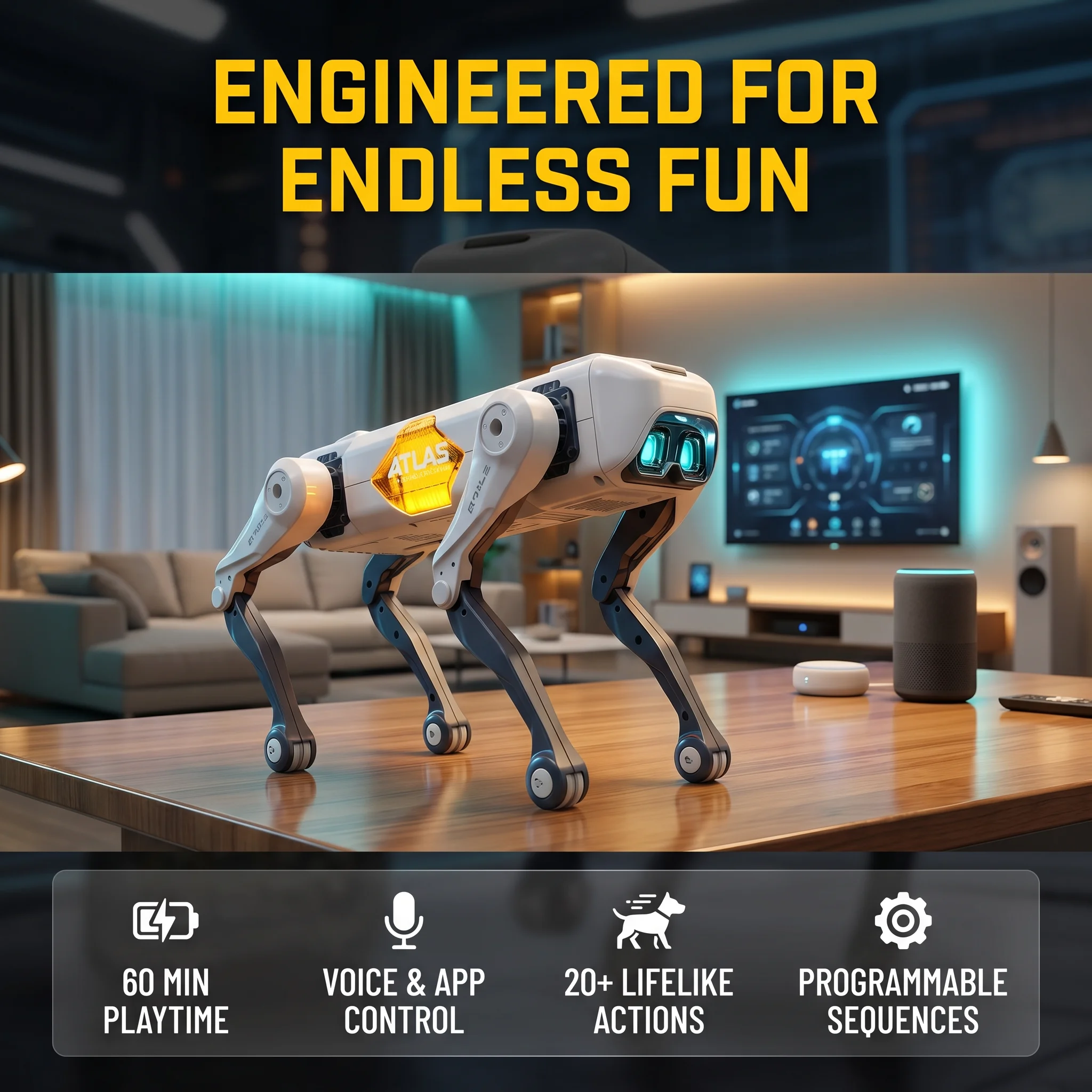 AI Smart Robot Dog, Voice & AP - Kids Y Toys recensione e prezzo