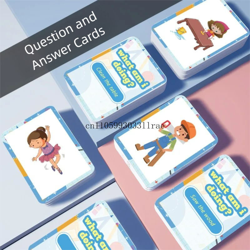 English Parent Child Q&A Card  - Educational Flash Card recensione e prezzo