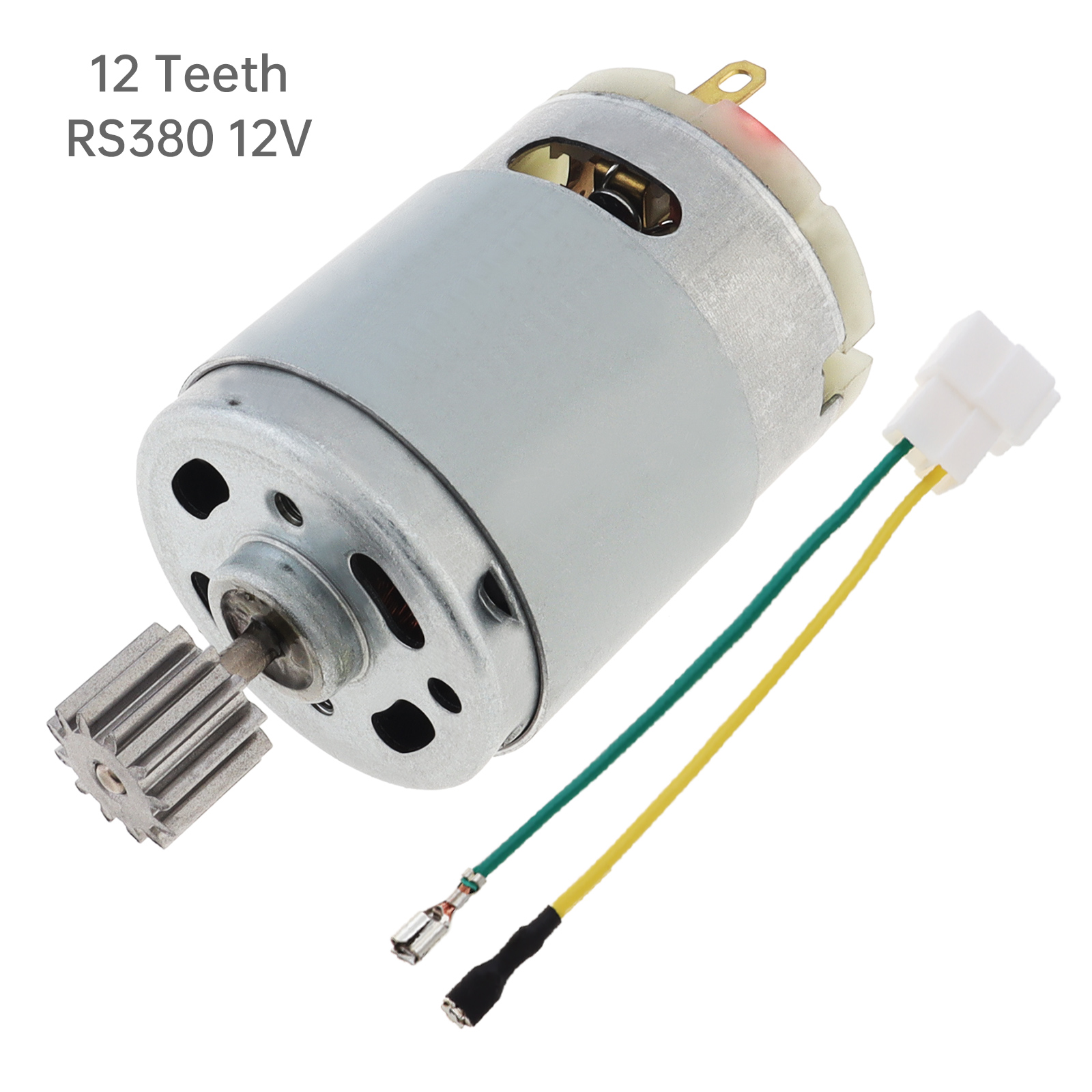 R380 12 Teeth DC Motor 6V 12V  - Kids Toys Electric Car recensione e prezzo