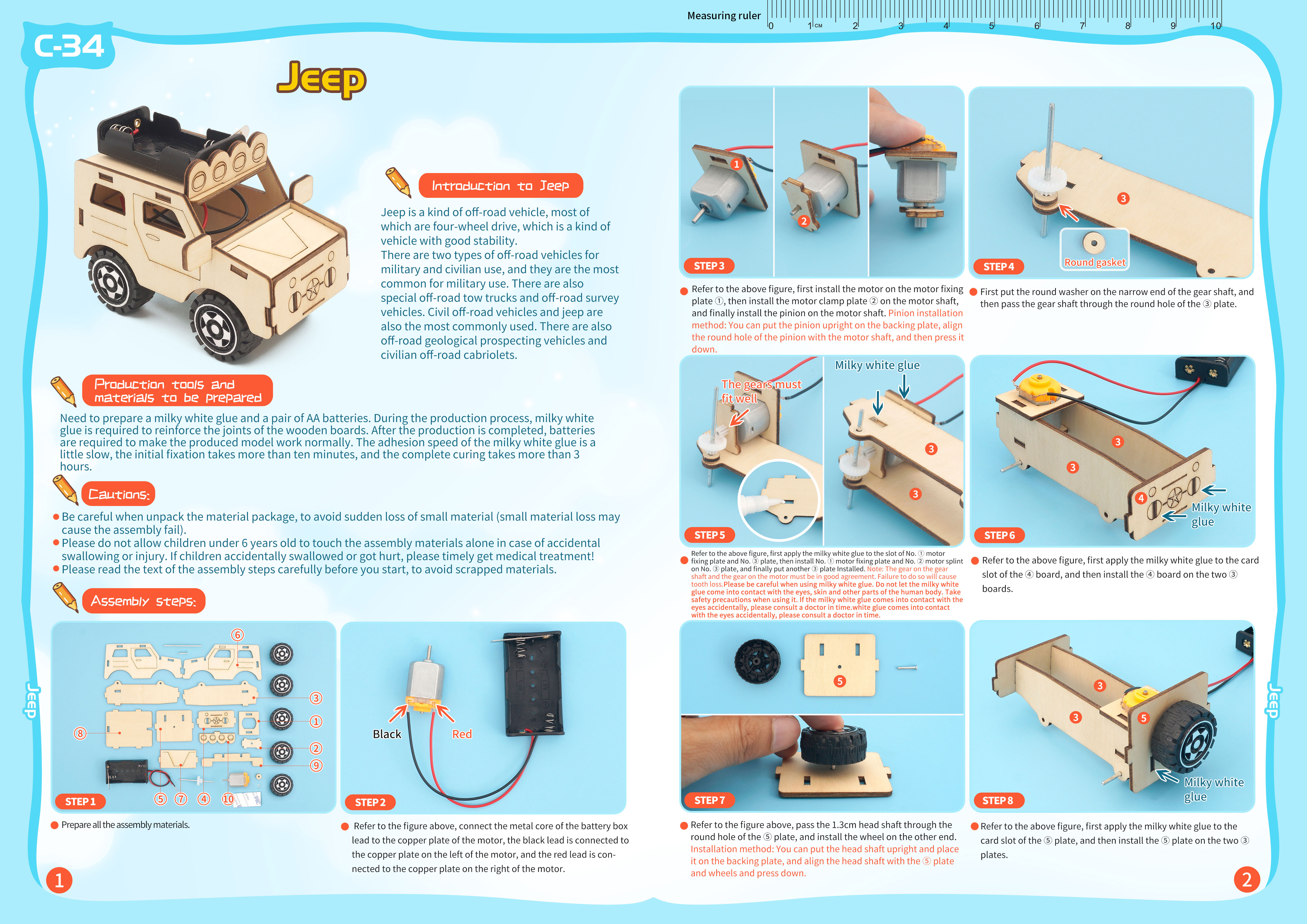 DIY Wooden Car Model Science T - Kids Toys Electric Car recensione e prezzo