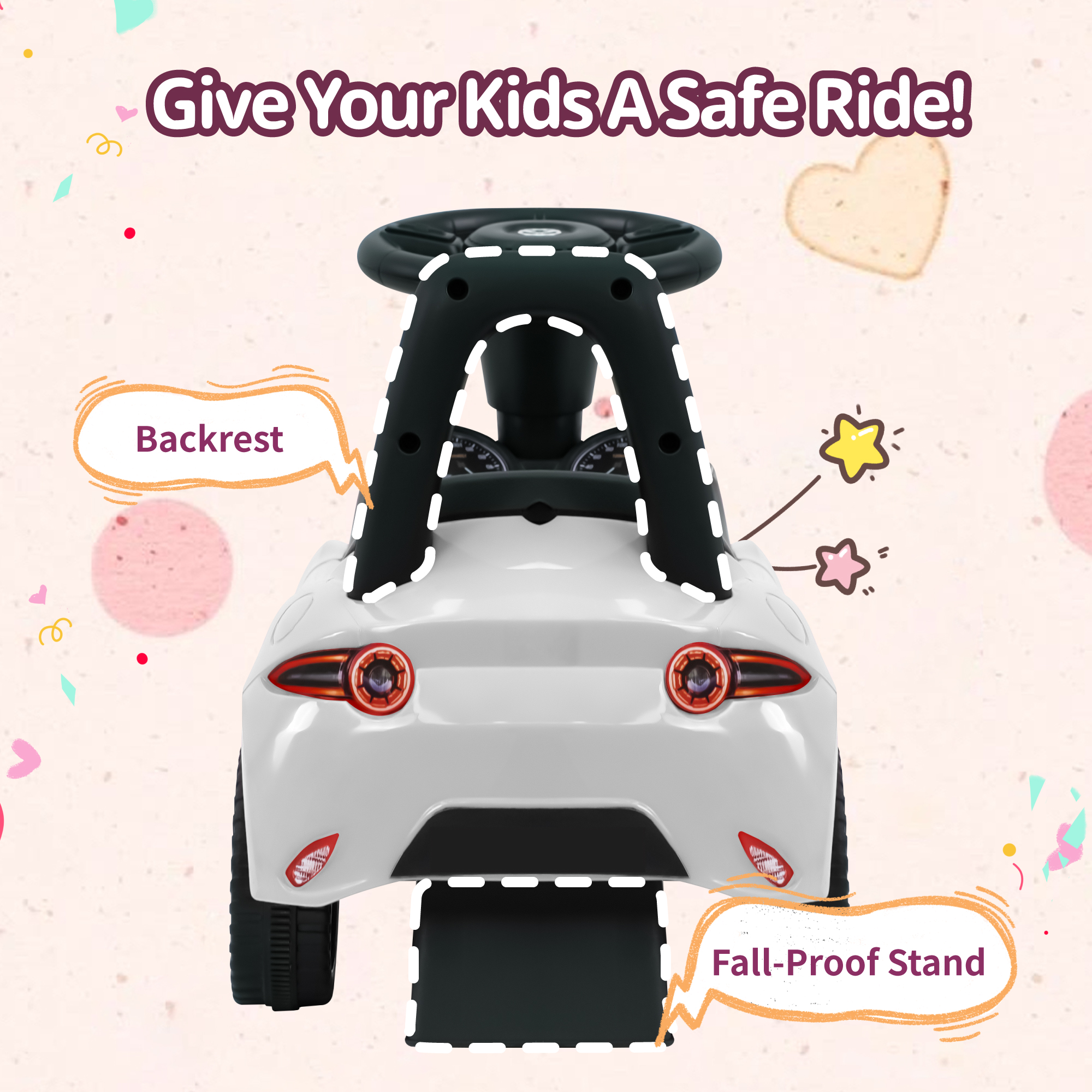 Kids Push Car for Toddlers, Li - Kids Toys Electric Car recensione e prezzo