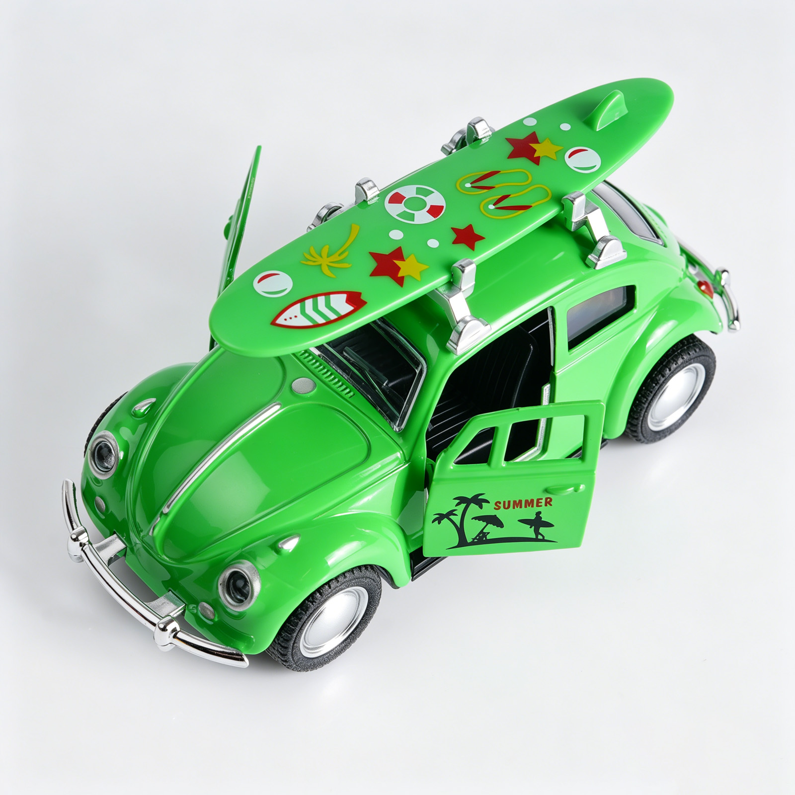 Retro Green Beetle Diecast Car - Kids Y Toys recensione e prezzo