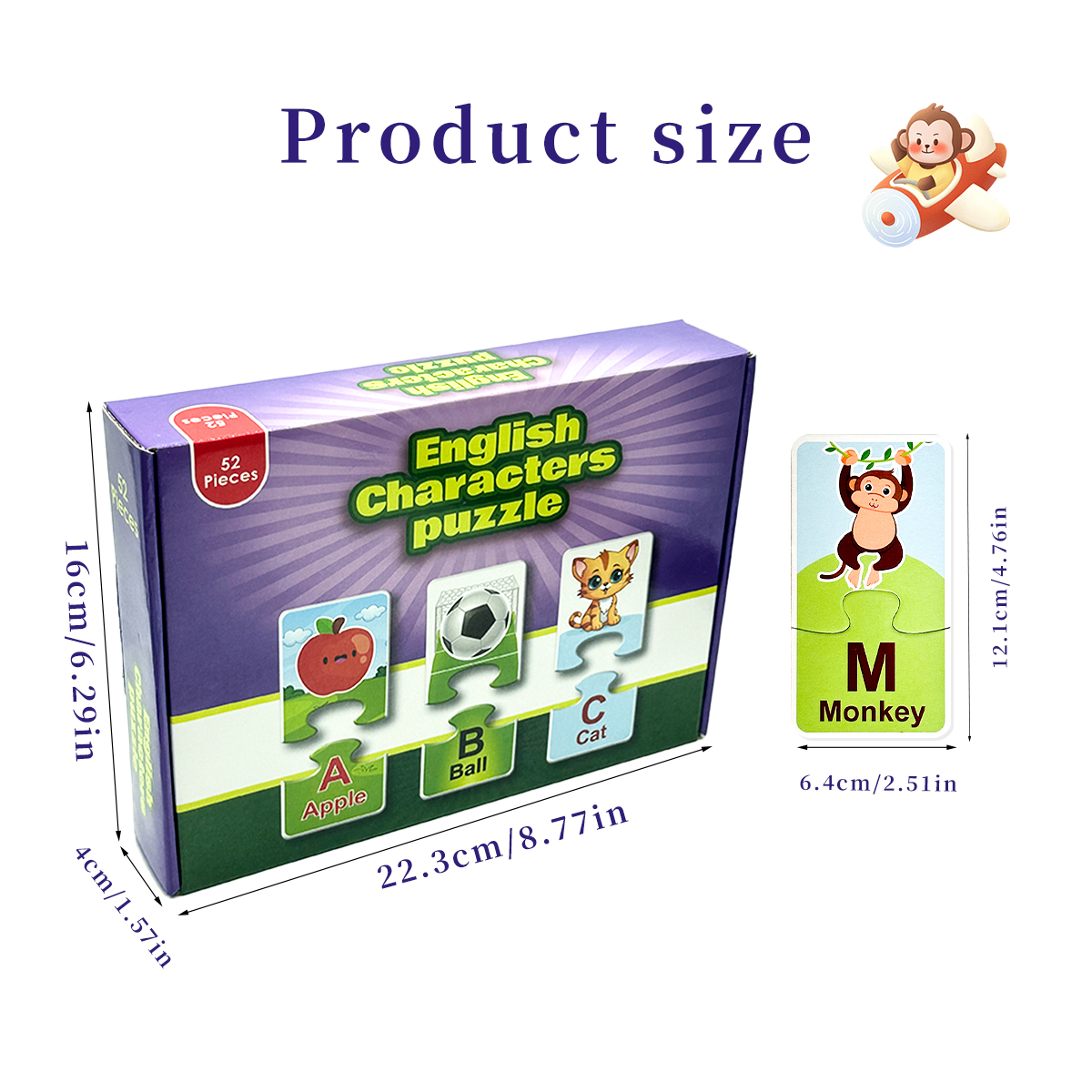 Alphabet Matching Puzzle Cards - Educational Flash Card recensione e prezzo