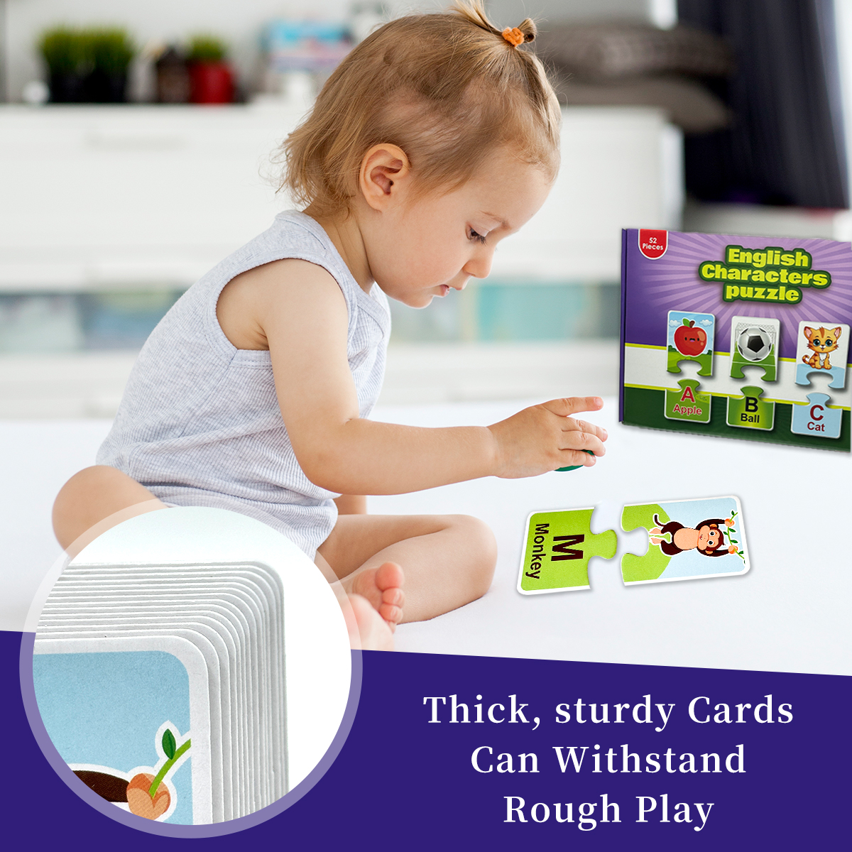 Alphabet Matching Puzzle Cards - Educational Flash Card recensione e prezzo