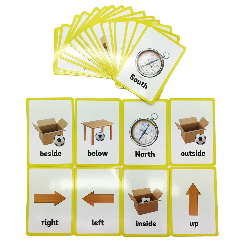 Prepositions and Gestures Seri - Educational Flash Card recensione e prezzo