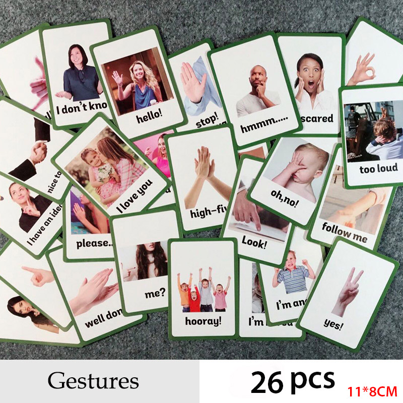Prepositions and Gestures Seri - Educational Flash Card recensione e prezzo