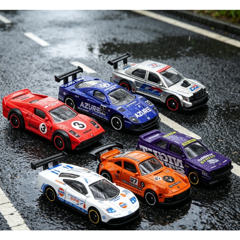 6Pcs Alloy Retro Racing Car Se - Kids Toys Amazon recensione e prezzo
