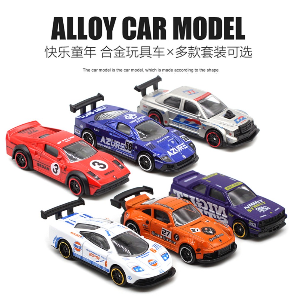 6Pcs Alloy Retro Racing Car Se - Kids Toys Amazon recensione e prezzo